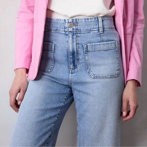 LC Lauren Conrad Light Blue Wide Leg Jeans